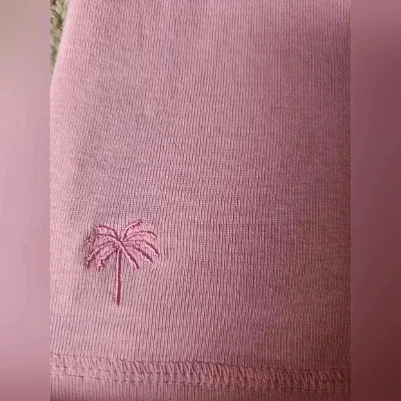 Lilly Pultizer Vintage Pink 3/4 Sleeve Button Top - Picture 4 of 6